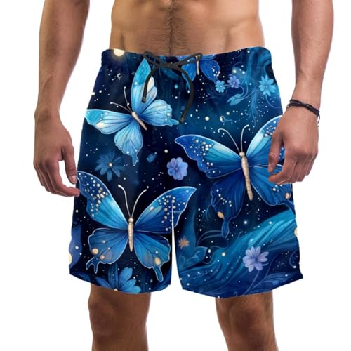 Short de bain pour homme anti-irritation avec ceinture élastique confortable