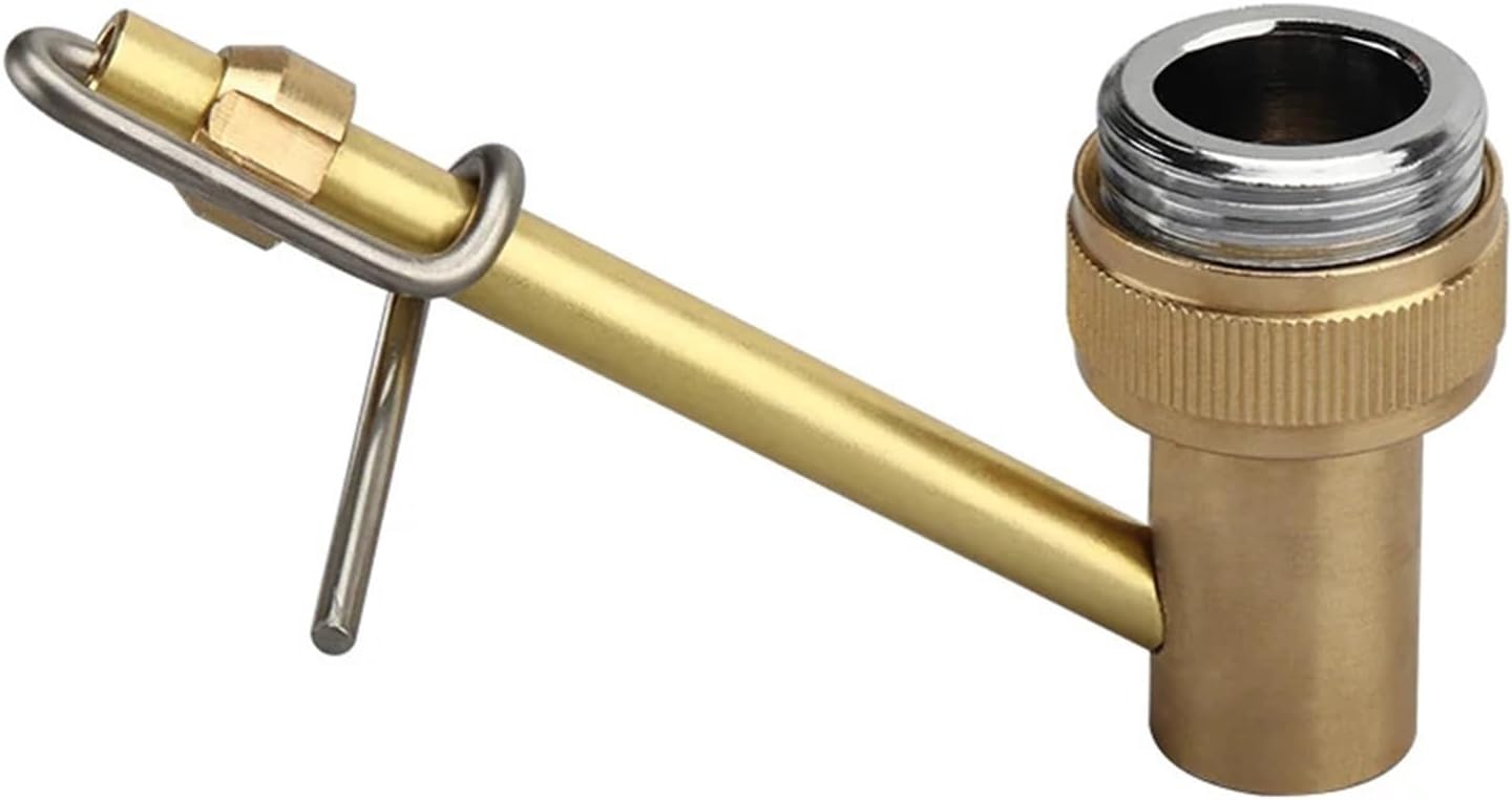 Brass Carboy & Jet Bottle Washer With Sink Faucet Adapter Beer Cleaning Homebrew Single Blast Wine Bottle Washer Wine Rinser(Silver)