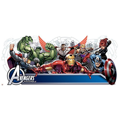 Sticker Géant Repositionnable Avengers Assemble de Personnages et Personnalisation