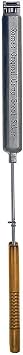 ROME Cast Iron Camp Bread Baker and Sausage Roaster For Open Fire Cooking and BBQ Use, 1005
