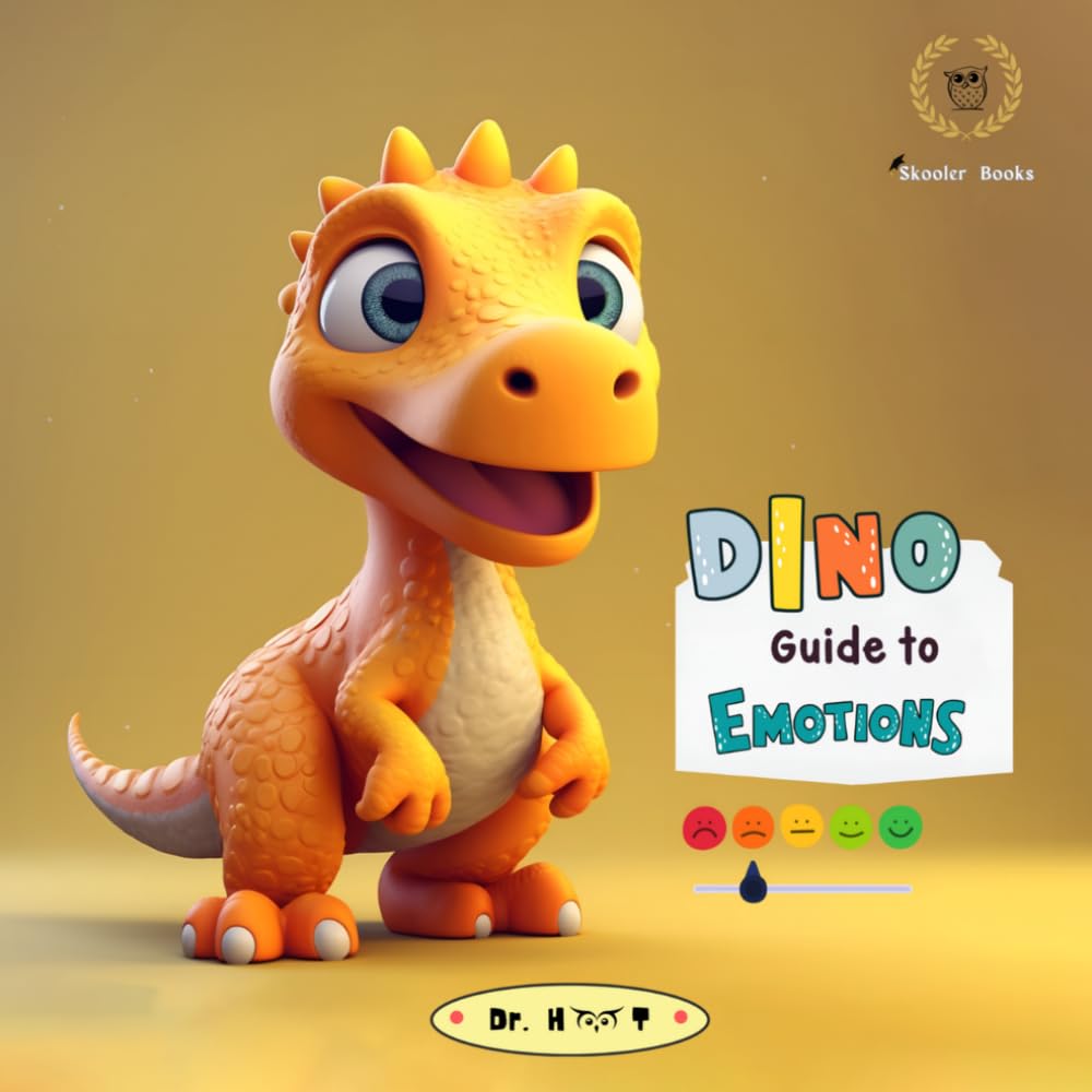 Dino Guide to Emotions: Jurassic Journey into the World of Feelings (Rhyming Book)