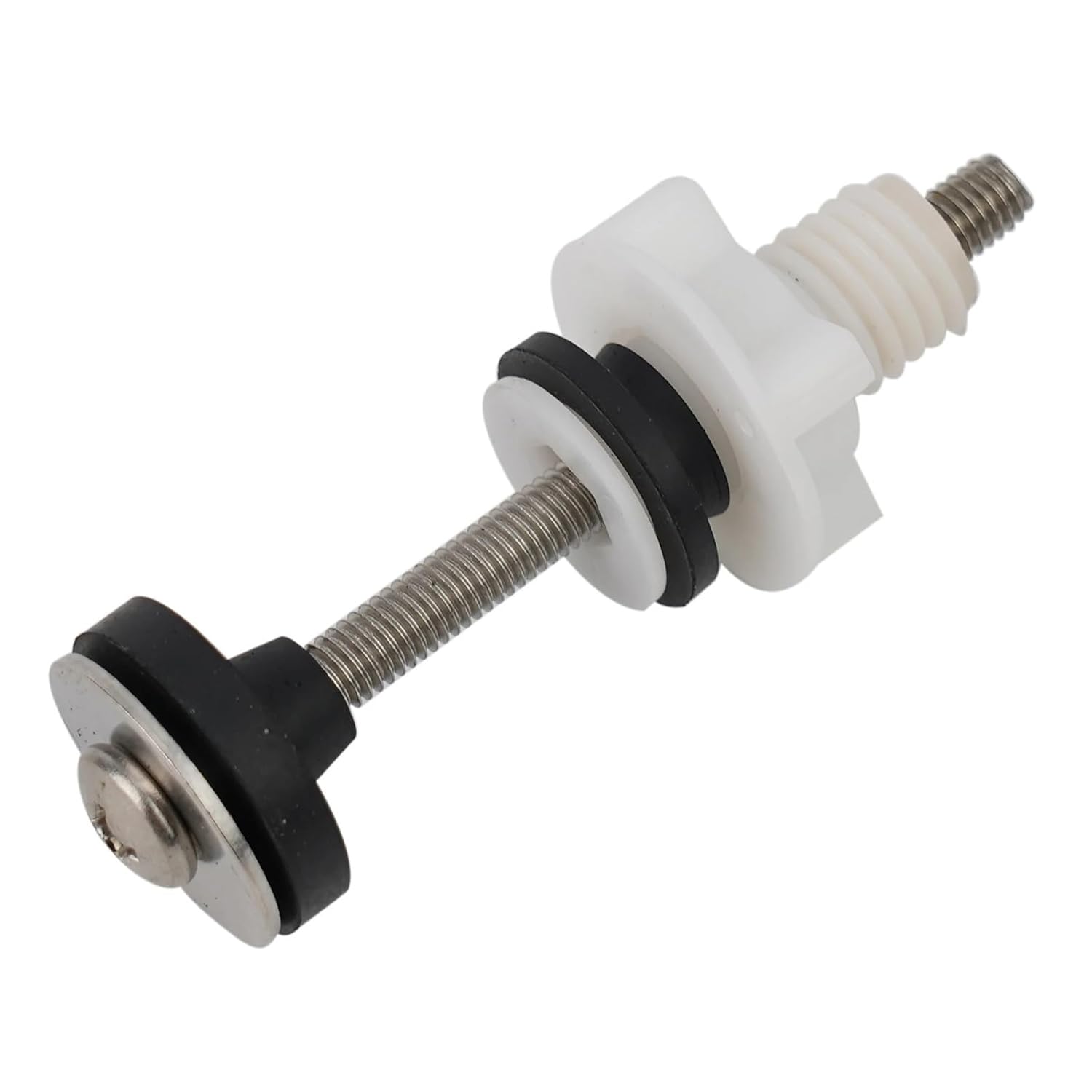 Durable 12pcs Reliable Toilet Cistern to Pan Fixing Fitting Sealing Kit Stainless Steel Bolts Rubber Gaskets