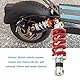 150mm 5,91 Zoll 8mm Feder Universal Motorrad Stoßdämpfer Hinterradaufhängung ATV Quad Roller Dirt Bike, 750 lbs Last Mountainbike Hinten Stoßdämpfer für Elektrofahrzeuge, Roller, Mopeds