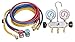 Dayton Manifold Gauge Set, 2 Valve, 3 Hoses