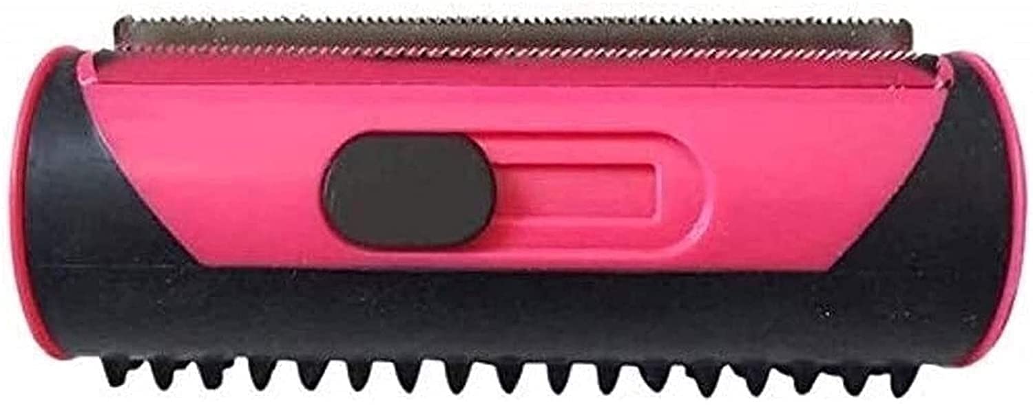 3 In 1 Multifunktions Haarentfernungskamm, Entfilzungskamm Für Hunde, Hundekamm Fellbürste Hund Sanft Entfernt Unterwolle,Perfekt Zum Entfernen Von Verfilzungen(Pink)