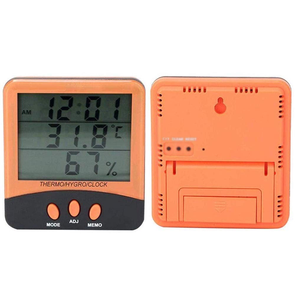 PNAWLLCF-65 cyfrowy higrometr wewnętrzny zewnętrzny termometr miernik temperatury i wilgotności z podświetleniem wyświetlacz LCD miernik wilgotności