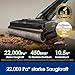 Tineco Floor One i7 Fold Nass-Trockensauger – 22000 Pa Saugkraft Anti-Haar-Verwicklung, 180° Faltbares Rohr, Silent & 85°C FlashDry, 50 Min. Laufzeit Leichtes Saugwischer für Tierhaare