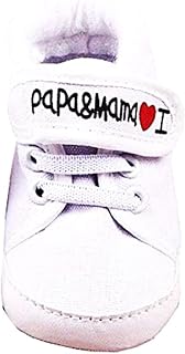 Zapatillas Niños Gimnasia Bebés I Love Mama & Papa Te Amo Mamá Papa