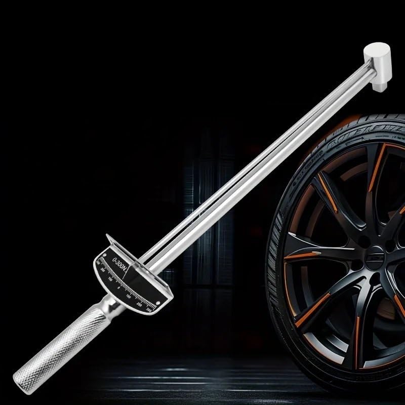 Telescopic Ratchet Klucz dynamometryczny z przezroczystą skalą metryczny calowy napęd do antypoślizgowego 300N/500N Klucze dynamometryczne(500NM 3-4)