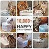 CAT-CARE-Cat-Water-Fountain-84oz25L-Ultra-Quiet-Pet-Water-Fountain-Automatic-Dog-Water-Bowl-Dispenser-with-Ultra-Filtration-Tech-Removes-9999-of-Impurities-Human-Grade-Drinking-Fountain Ultra Quiet Dog Water Fountain
