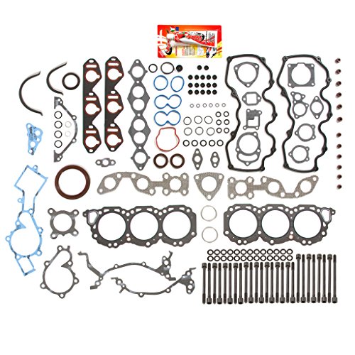 Compatible With 96-04 Infiniti Nissan Frontier Xterra 3.3 VG33E Full Gasket Set Head Bolts