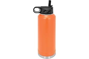 Polar Camel 40 oz Stainless Steel Water Bottle with Flip Top Lid...