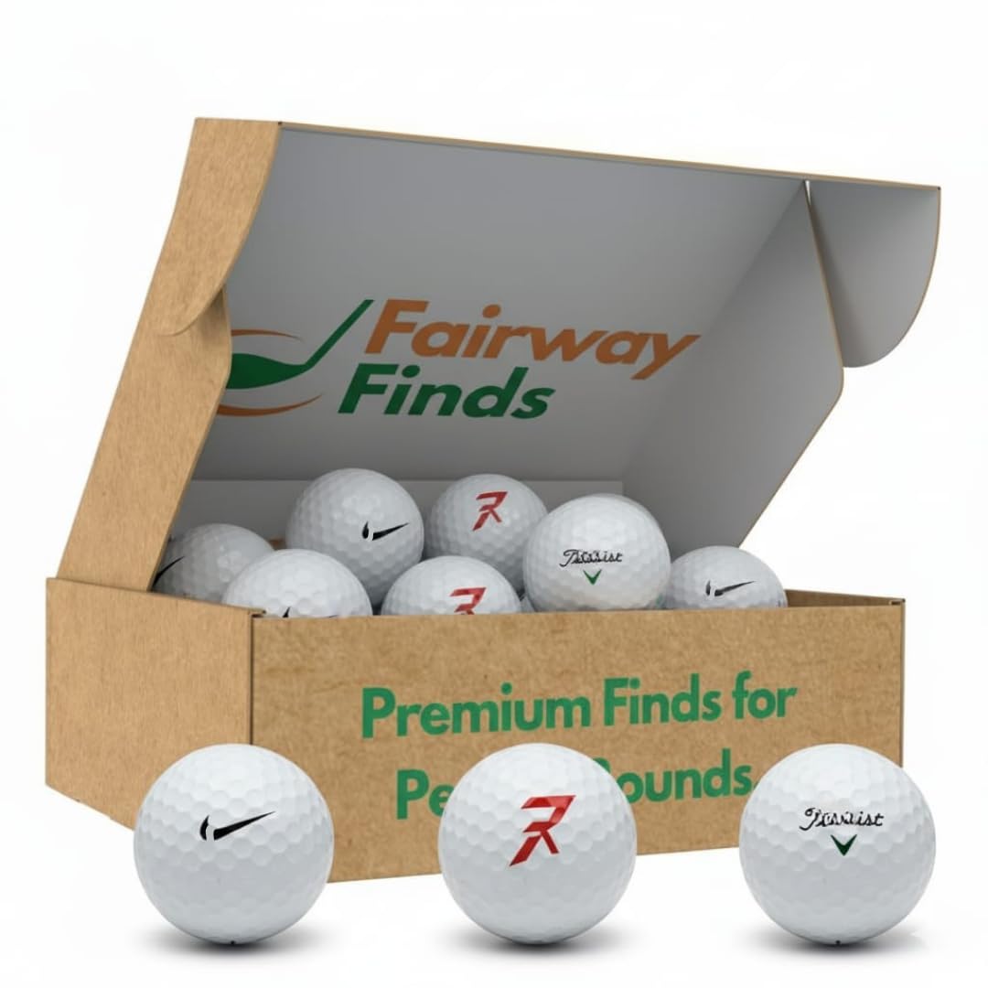 Fairway Finds 20 pack Mixed Golf Balls – A/B Assorted Premium and Budget Lake Balls