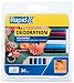 Produktbild Rapid Heißklebesticks Farbig  Schwarz, Wei, Blau, Cyan, Magenta - 36 Klebesticks 90mm Länge, zum Basteln und Dekorieren, für Klebepistole 7mm