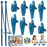 11 Stück Angelspiel, Fische Angeln Spiel Lernspielzeug Familienspiel