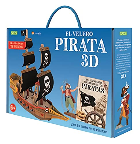 BARCO DE PIRATAS 3D CARTON
