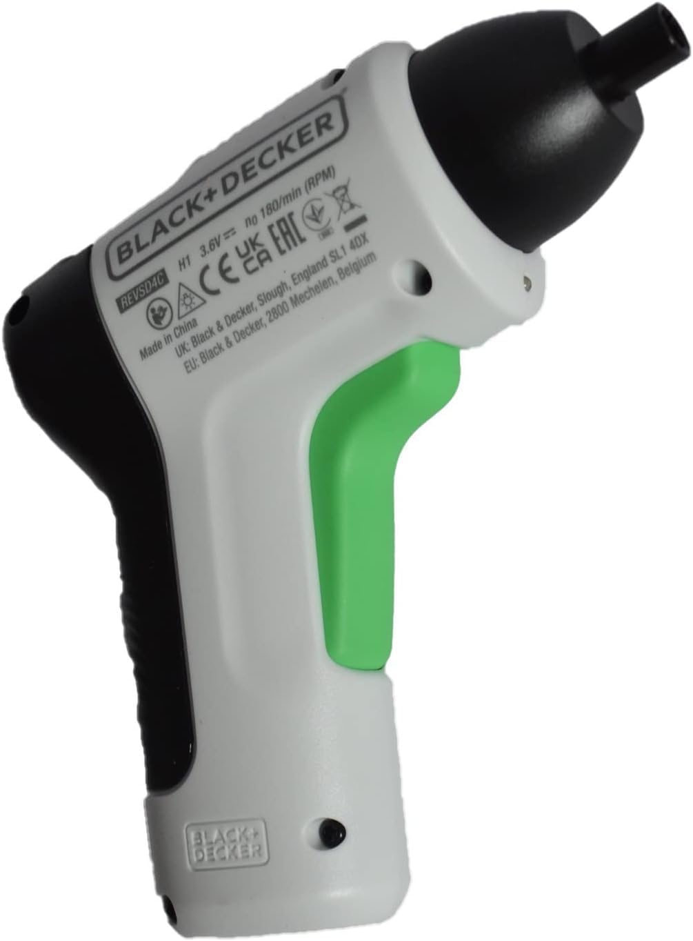 BLACK+DECKER 3.6V/1.5Ah REVSD4C Akku-Schrauber, Impact Driver, Rechargeable, Variable Speed