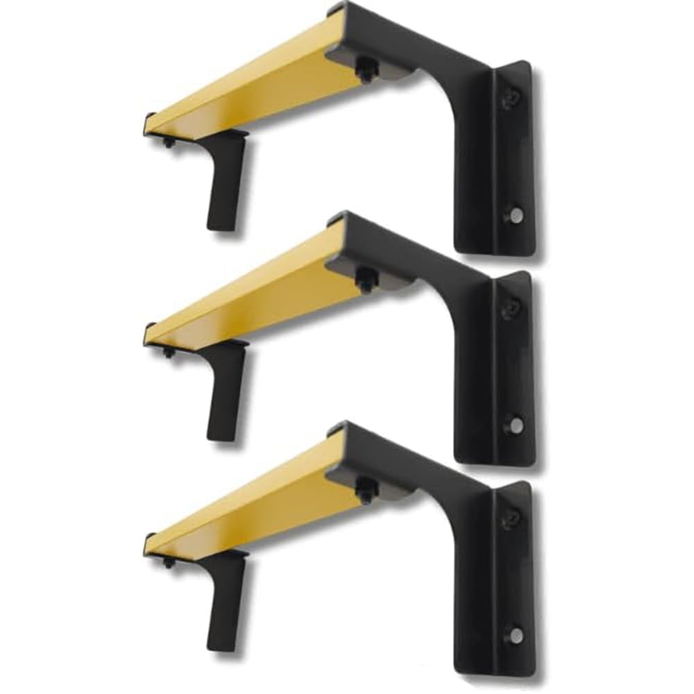 ISOP Set van 5 Wandgemonteerde Klimstappen | Antislip Treden voor Betonnen Muur | Duurzame Ladder voor Huis, Tank of Put | Roestvrij Staal, Vuurvast
