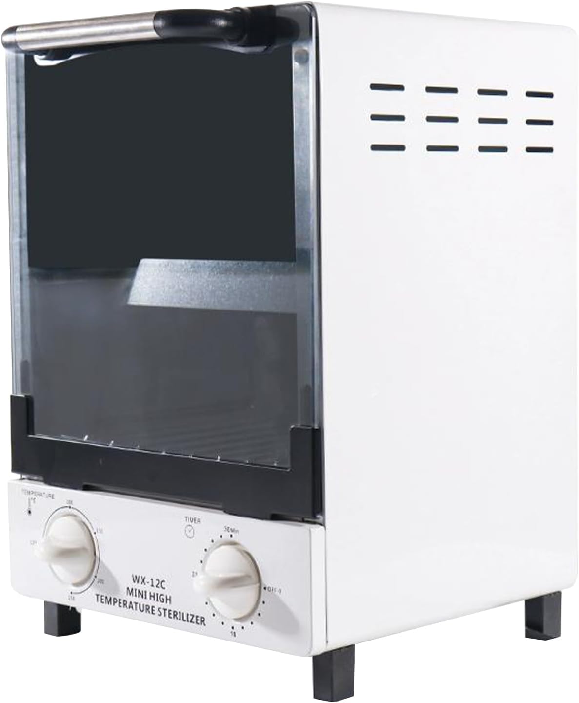 12L Nail Tools High Temperature Cleaning Box, 1000W 12L Multifunctional High Temperature Cleaning Dry Box with 2 Trays, 4 different temperature controls