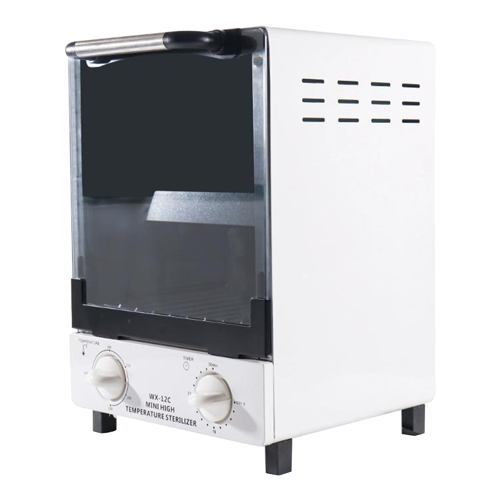 12L Nail Tools High Temperature Cleaning Box, 1000W 12L Multifunctional High Temperature Cleaning Dry Box with 2 Trays, 4 different temperature