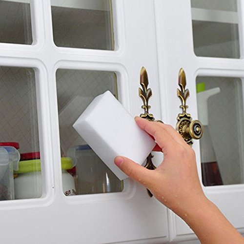 Magic Eraser Sponge, 20 Pack Magic Sponge Eraser Cleaning Sponge, Multi-Functional Household Cleaning Kitchen Dish Sponge For Furniture, Bathroom, Bathtub, Sink, Floor, Baseboard, Wall Cleaner # #TOP7