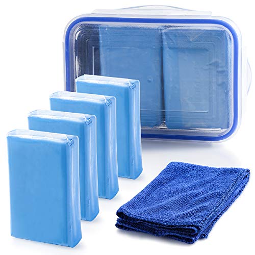 Car Clay Bar Auto Detailing Clay 4pcsx100g Wash Cleaner Auto Wash Clay Bar Glass and Vehicles Magic Car Clean Clay Bar with Towel Included