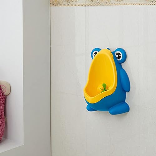 Miniatura 5 de 1 unids rana orinal entrenamiento orinal entrenamiento inodoro dibujos animados forma animal orinal niños inodoro con objetivo objetivo para niños