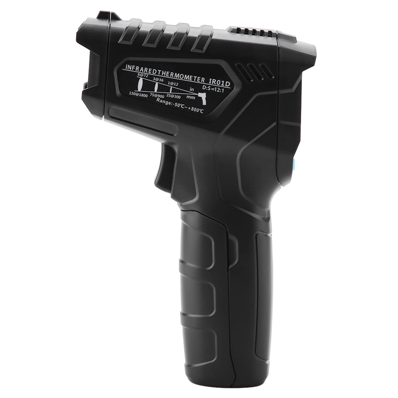 Akozon Termometro Digitale a Infrarossi IR01D Termometro IR Digitale Senza Portatile -50~800 ℃ Conservazione Dati