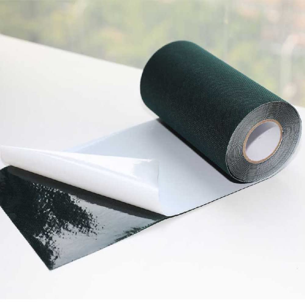 Ruban de Jointure de Gazon Artificiel, 15 cm x 15 m, Ruban de Gazon Auto-adhésif for Faux Gazon, Ruban de Couture for Fixer Le Tapis de pelouse Verte, connecter Le Faux Tapis de Gazon (Color : Green