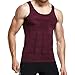 GKVK Mens Slimming Body Shaper Vest Shirt Abs Abdomen Slim