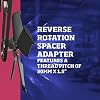 Flex-A-Lite 1-1/2 Inch Thread-On Fan Spacer and Adapter, Reverse Rotation Fan Spacer (851/113291)