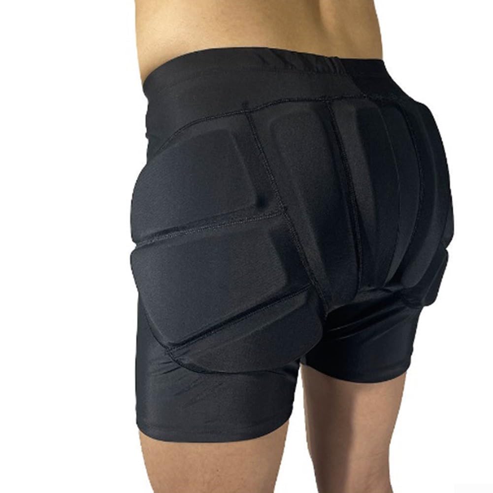 Shorts Nylon Spandex Acolchados para Esquí y Patinaje