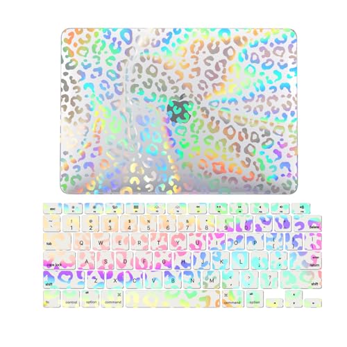 Image of JZ Case for MacBook 12 inch Model A1534 Laptop Hard Shell Cases [Flash Clear][Keyboard Cover] - LT3