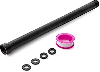 Vista 19 de OFFO Brazo de extensión de cabezal de ducha, extensión de brazo de ducha, extensor de cabezal de ducha hecho de acero inoxidable 304, extensión