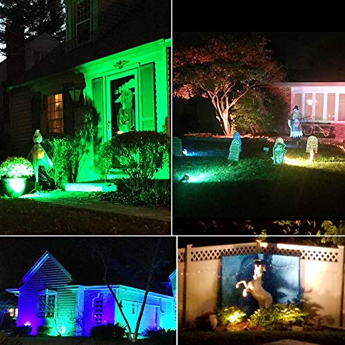 Kuniwa Led Par38 Spotlight Rgb 30W Flood Light Bulb Color Changing Light Bulb E26 Screw, Dimmable Outdoor Floodlight Lawn Decoration With Remote Control, Ip65 Waterproof, Rgb+Warm White #TOP6