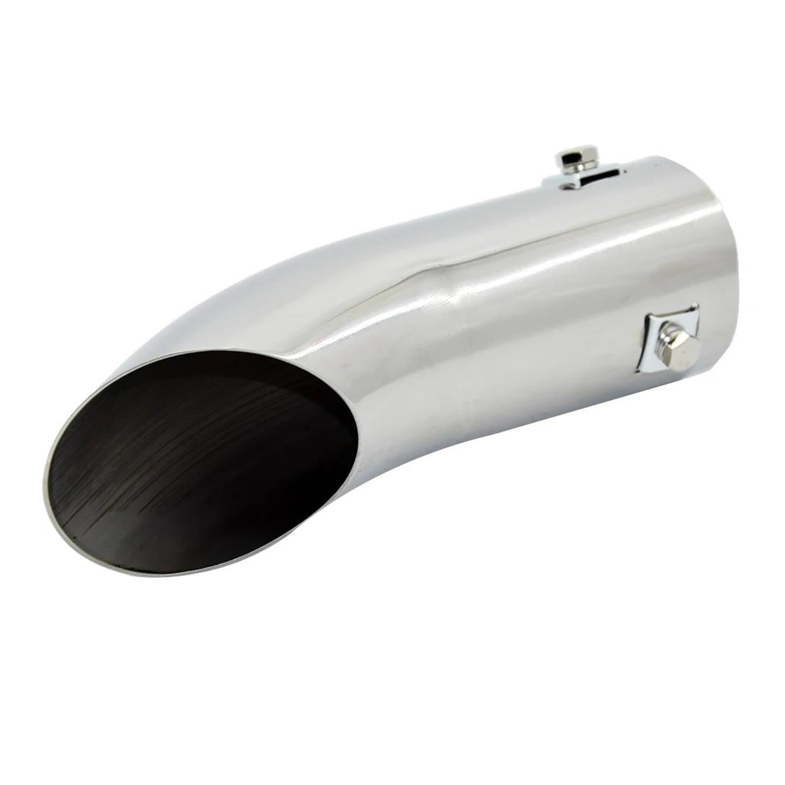 Terminale Di Scarico Per Auto/SUV In Acciaio Inox Da 59 Mm, Lunghezza 185 Mm