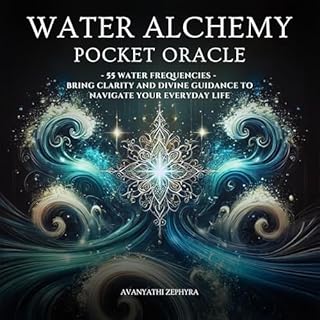 Water Alchemy Pocket Oracle Audiolibro Por Avanyathi Zephyra arte de portada