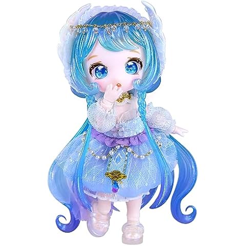ICY Fortune Days 13cm Ball Joint Doll Anime Style OB11 Action Humanoid Gift Decoration Set (Aquarius) Cover