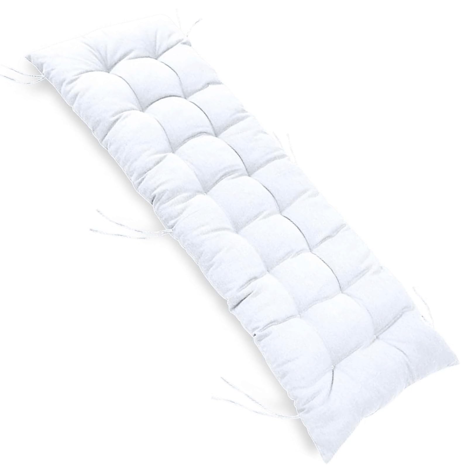 Cuscino per sedia a sdraio da esterno, imbottito di alta qualità, per giardino, patio e veranda, in tessuto matelassé, dimensioni (#5, 153 x 55 x 10 cm)