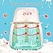 Bottle Warmer Sterilizer, WOHOME 5-in-1 Baby Bottle Warmer with Rapid Heating Warm Milk Formula Heat Food Defrost, LED Display and Accurate Temperature Control, White