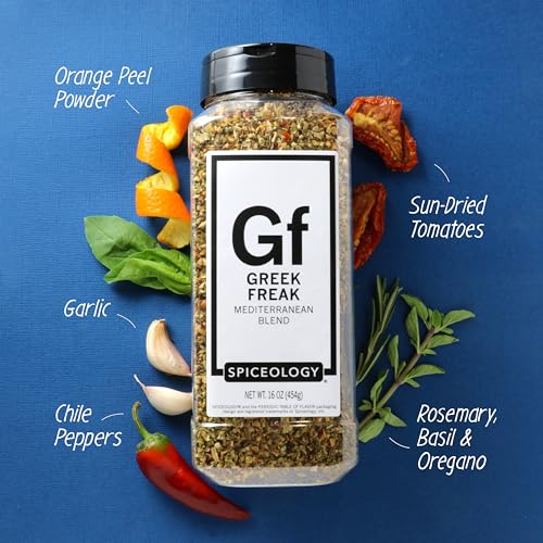Spiceology – Mediterranean Bundle – Greek Freak & Tomatador Seasonings – Bold Mediterranean Spice Blends for Chicken, Beef, Seafood, Pasta, Pizza & More – Greek & Spanish Flavors for Authentic Cooking image 4