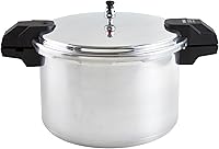 Vista 10 de IMUSA USA A417-80808 Olla a presión de 22 qt Jumbo para estufa con regulador y asas laterales, plateado
