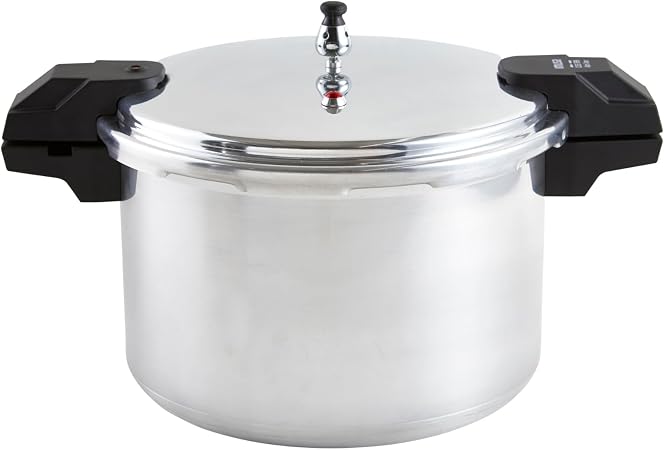 IMUSA USA A417-80807 16Qt Jumbo Stovetop Pressure Cooker with Regulator