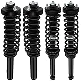 GDSMOTU Front & Rear Complete Struts & Coil Spring Assembly Compatible for Honda for CR-V 1997-2001, Set of 4 Shocks & Struts Replace 171583R 171325