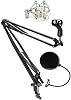 Lastvoice NB40 Microphone Stand + Pop Filter + Shock Mount (50x50 Large Size)