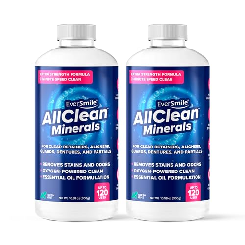 EverSmile AllClean Minerals – Deep Cleaner for Retainers, Clear Aligners,