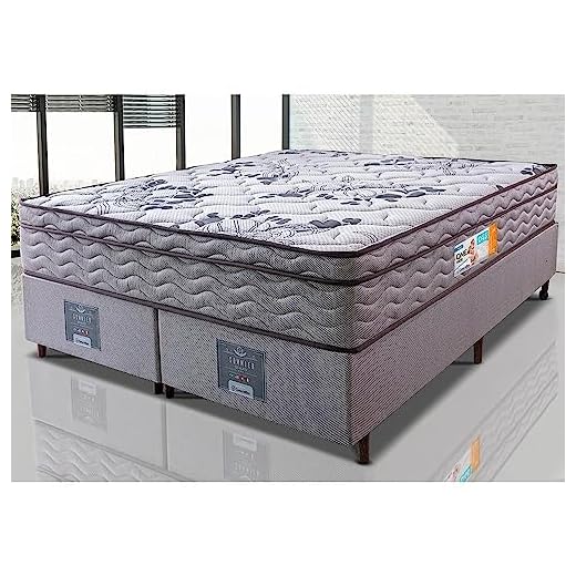 Cama Box Queen Colchão Ortopédico + Box 158x198x67 One Face Espuma D45 Cinza