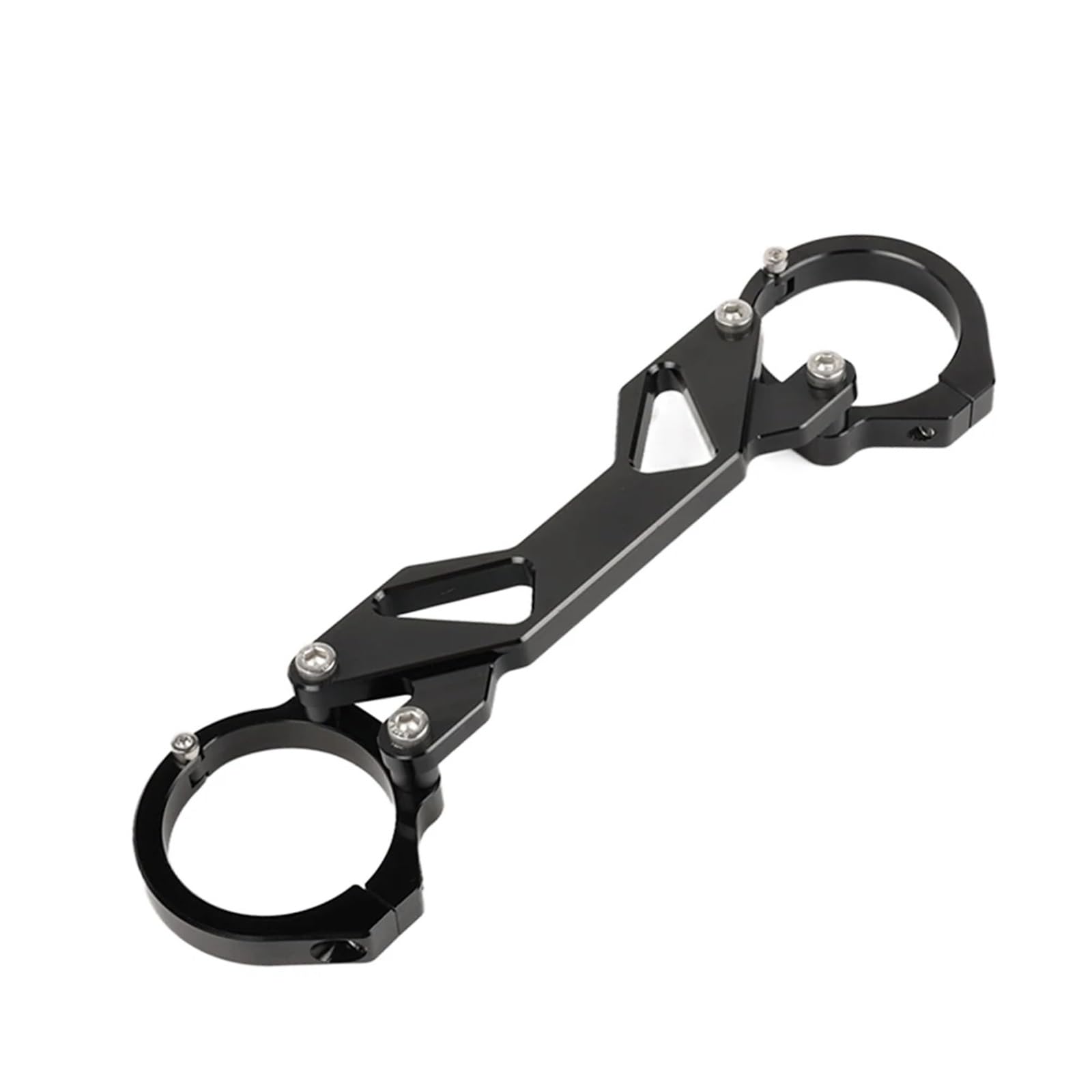 For FORZA 350 125 250 300 NSS 350 MF13 Motorcycle Accessories Front Fork Suspension Shock Absorber Balance Bracket Suspension Preload Tuner(Size:Black)