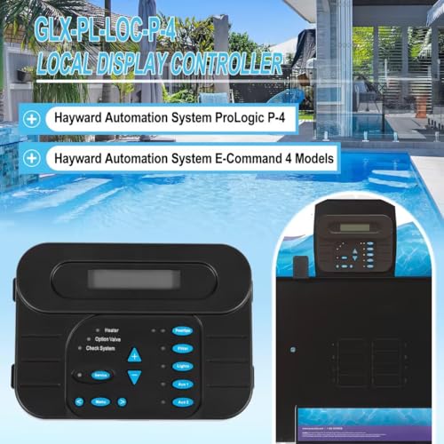 Hihitomorrow GLX-PL-LOC-P-4 Main Display Keypad Controller Service Kit Control Board Replacement Parts Fit for Hayward Automation System ProLogic P-4 and E-Command 4 Models by Hihitomorrow - Image 3