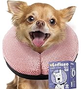 Loflaze Soft Inflatable Dog Cone Collar for Large Medium Small Dogs Cats After Surgery - Dog Neck...